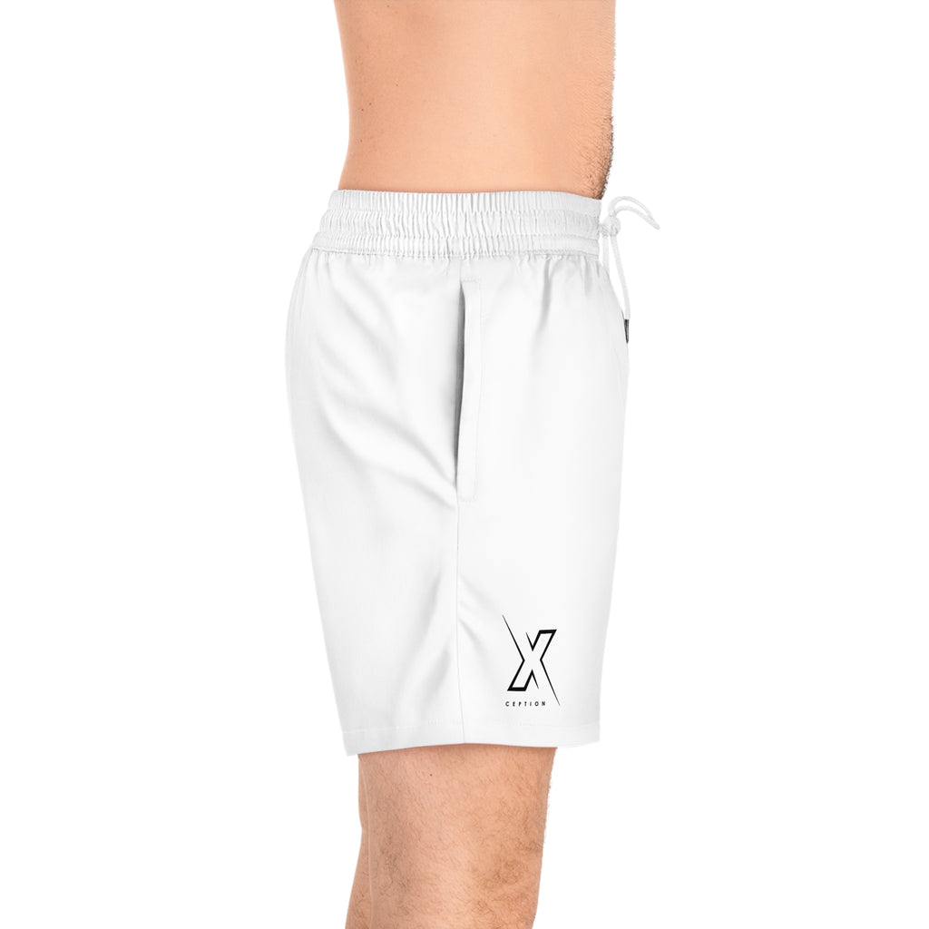 Short de bain mi-long X-CEPTION pour homme : maillot de bain élégant pour l'été, les fêtes à la piscine, les journées à la plage, les voyages et le sport.