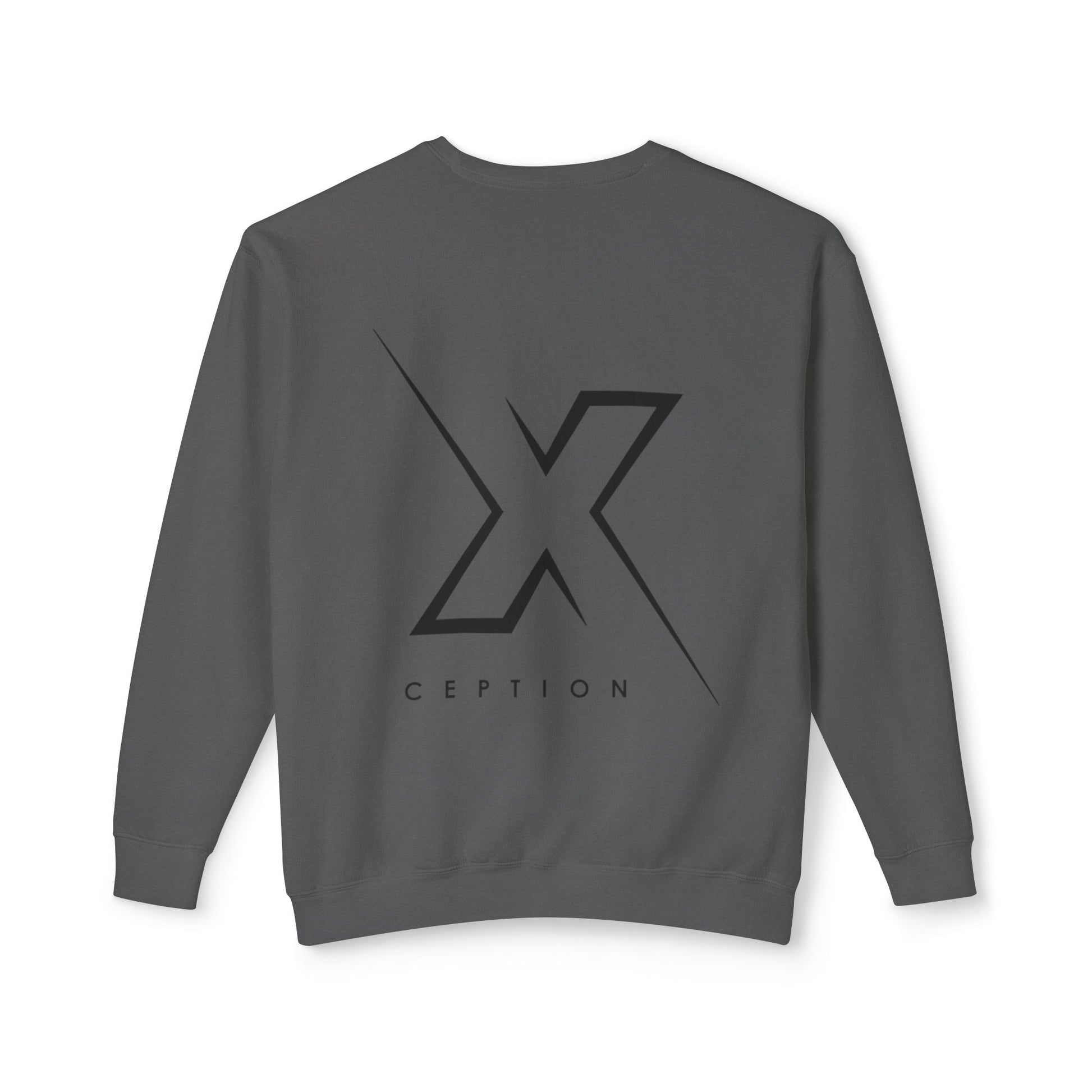 Sweat-shirt ras du cou léger unisexe X-CEPTION au design minimaliste, idéal au quotidien, idéal pour les temps frais et tendance.