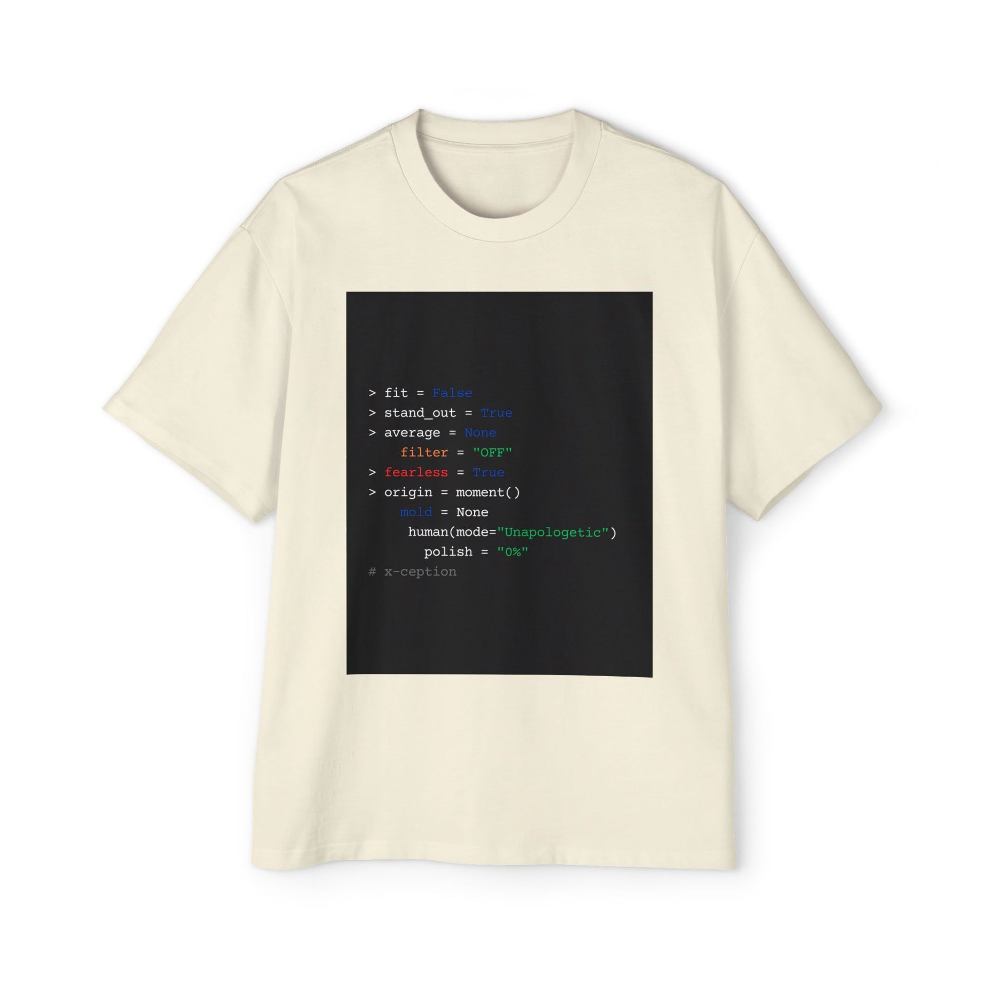 T-shirt graphique surdimensionné X-CEPTION, t-shirt de codage pour programmeurs, streetwear décontracté, cadeau unique pour les passionnés de technologie, parfait pour un usage quotidien