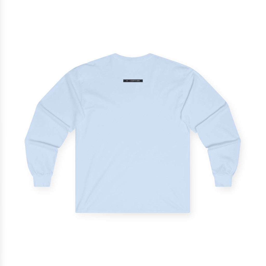 T-shirt unisexe à manches longues X-CEPTION avec un design graphique moderne, style décontracté, parfait pour un usage quotidien, cadeau pour les amis, essentiel du streetwear, [...]