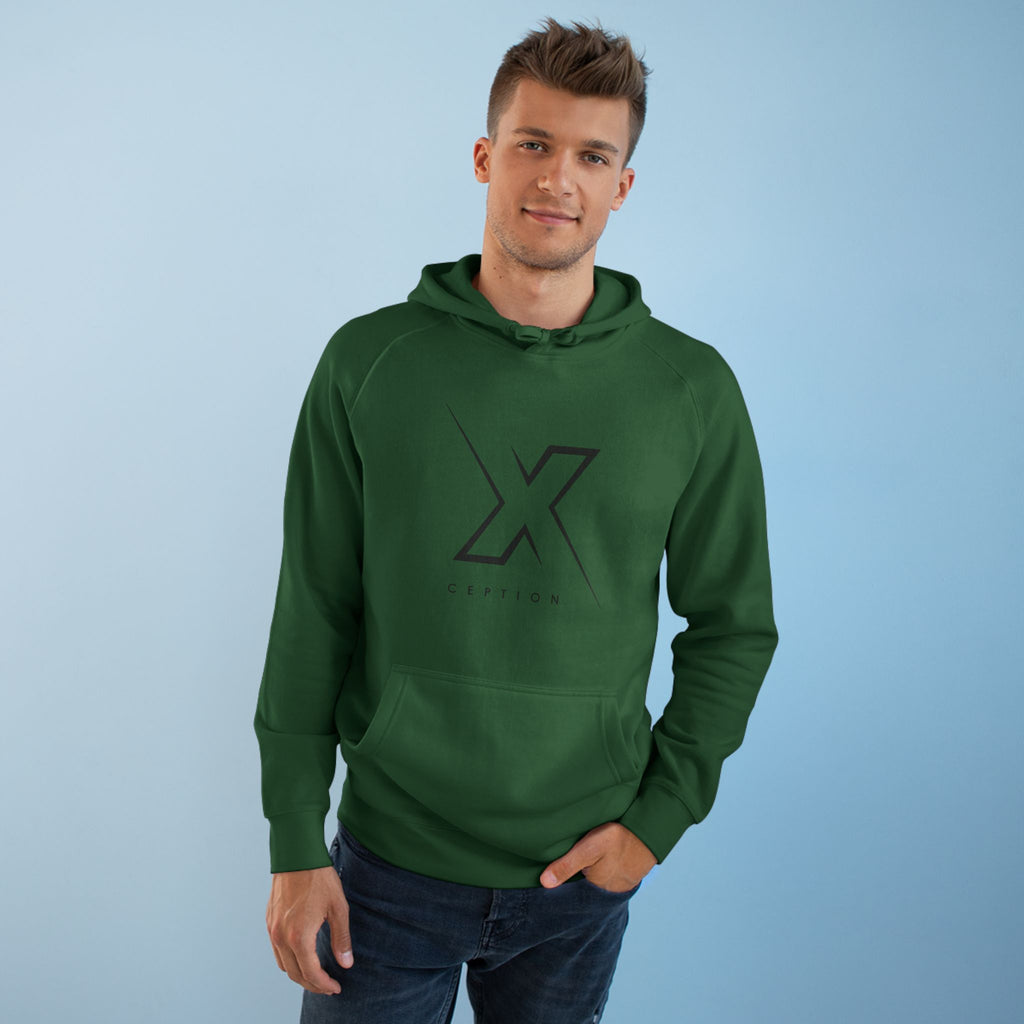Sweat à capuche graphique X-CEPTION, vêtement décontracté unisexe, sweat-shirt confortable au quotidien, cadeau pour elle ou lui, essentiel à superposer
