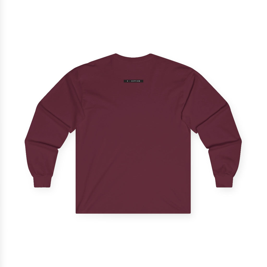T-shirt unisexe à manches longues X-CEPTION avec un design graphique moderne, style décontracté, parfait pour un usage quotidien, cadeau pour les amis, essentiel du streetwear, [...]
