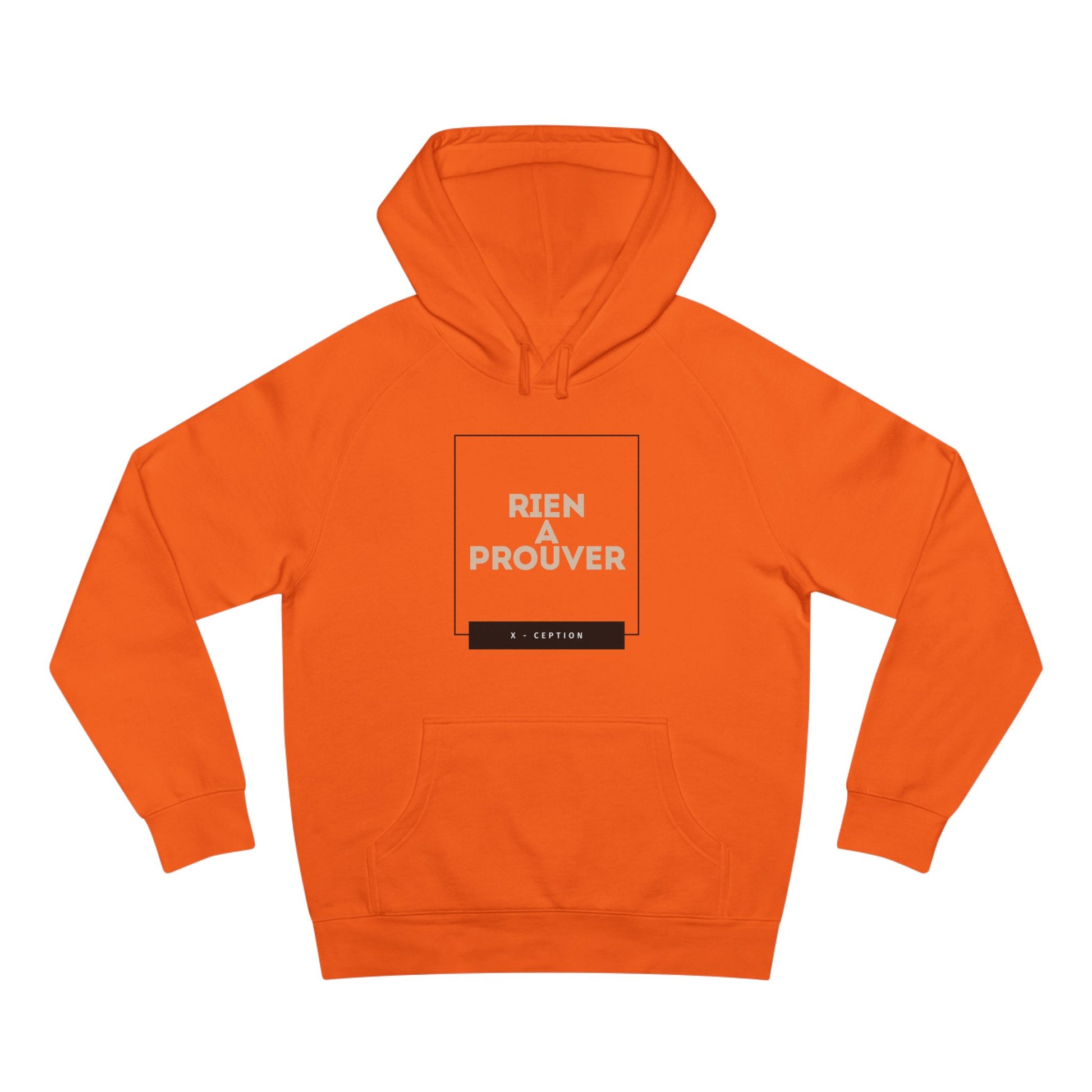 Sweat à capuche unisexe X-CEPTION, mode confortable pour tous, cadeau idéal pour les anniversaires, à porter au quotidien, streetwear tendance