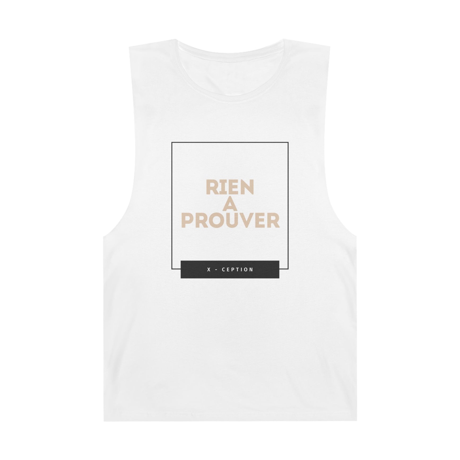 Débardeur de motivation unisexe X-CEPTION, t-shirt d'entraînement, vêtements de sport d'été, cadeaux pour amis, tenue décontractée au quotidien, vêtements de fitness