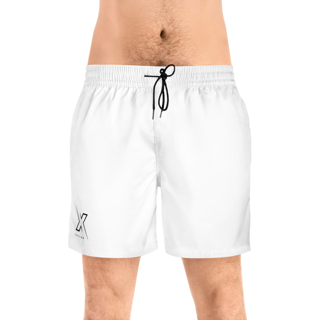 Short de bain mi-long X-CEPTION pour homme : maillot de bain élégant pour l'été, les fêtes à la piscine, les journées à la plage, les voyages et le sport.
