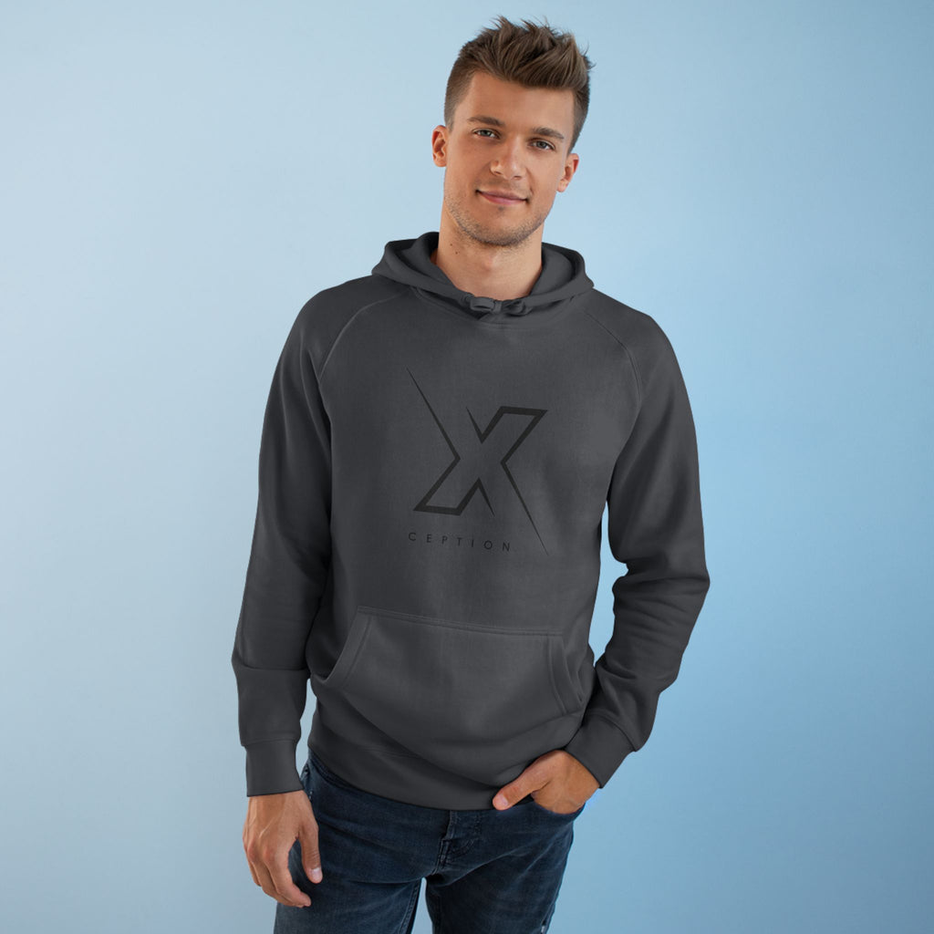 Sweat à capuche graphique X-CEPTION, vêtement décontracté unisexe, sweat-shirt confortable au quotidien, cadeau pour elle ou lui, essentiel à superposer