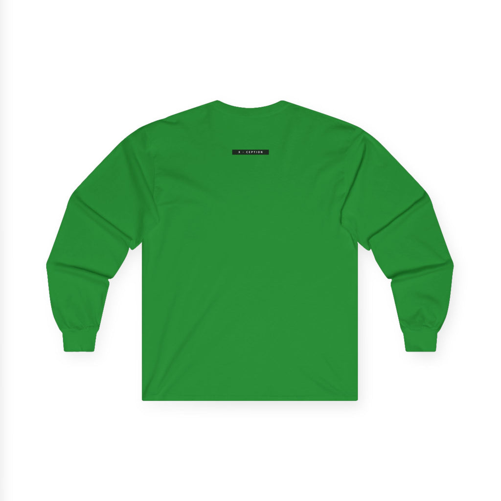 T-shirt unisexe à manches longues X-CEPTION avec un design graphique moderne, style décontracté, parfait pour un usage quotidien, cadeau pour les amis, essentiel du streetwear, [...]