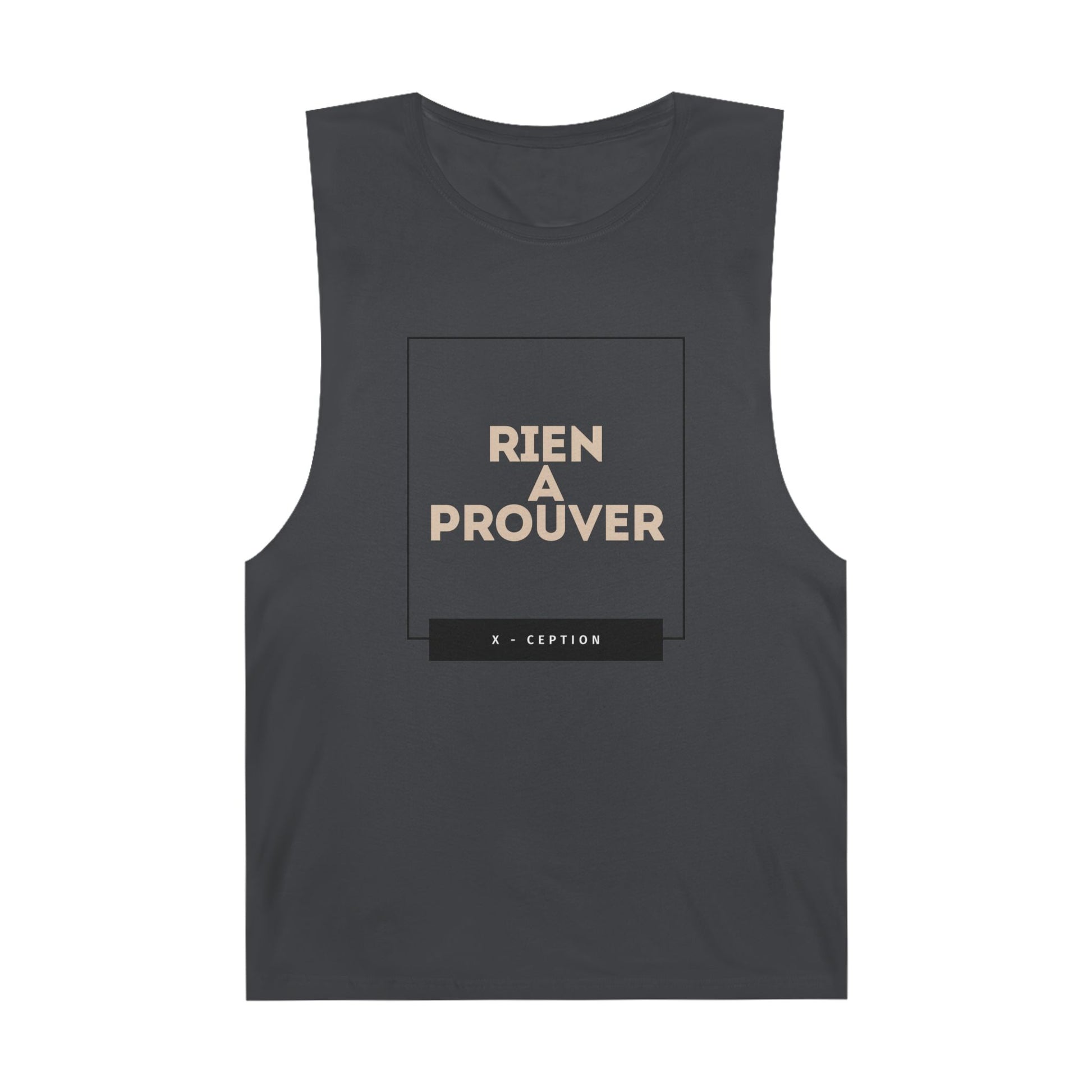 Débardeur de motivation unisexe X-CEPTION, t-shirt d'entraînement, vêtements de sport d'été, cadeaux pour amis, tenue décontractée au quotidien, vêtements de fitness