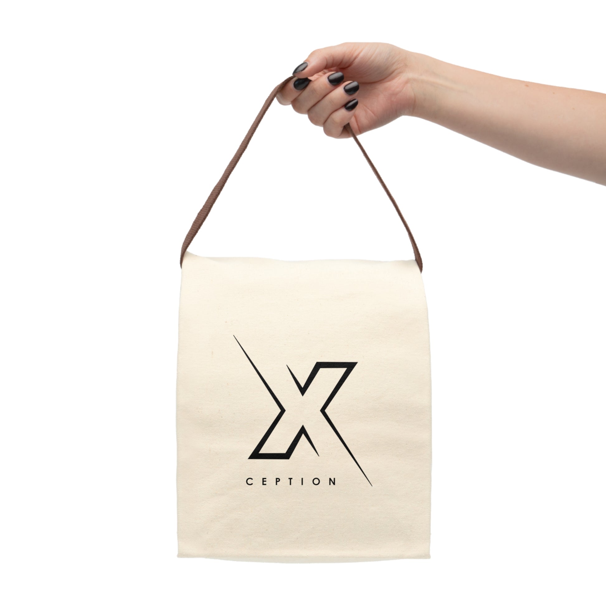 Sac à lunch élégant en toile X-CEPTION avec bandoulière | Sac fourre-tout écologique, idéal pour la rentrée scolaire, les pique-niques, la préparation des repas, un cadeau original
