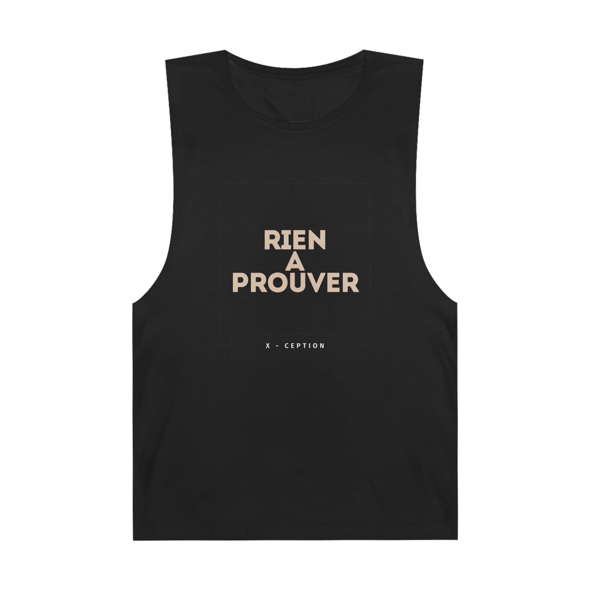 Débardeur de motivation unisexe X-CEPTION, t-shirt d'entraînement, vêtements de sport d'été, cadeaux pour amis, tenue décontractée au quotidien, vêtements de fitness
