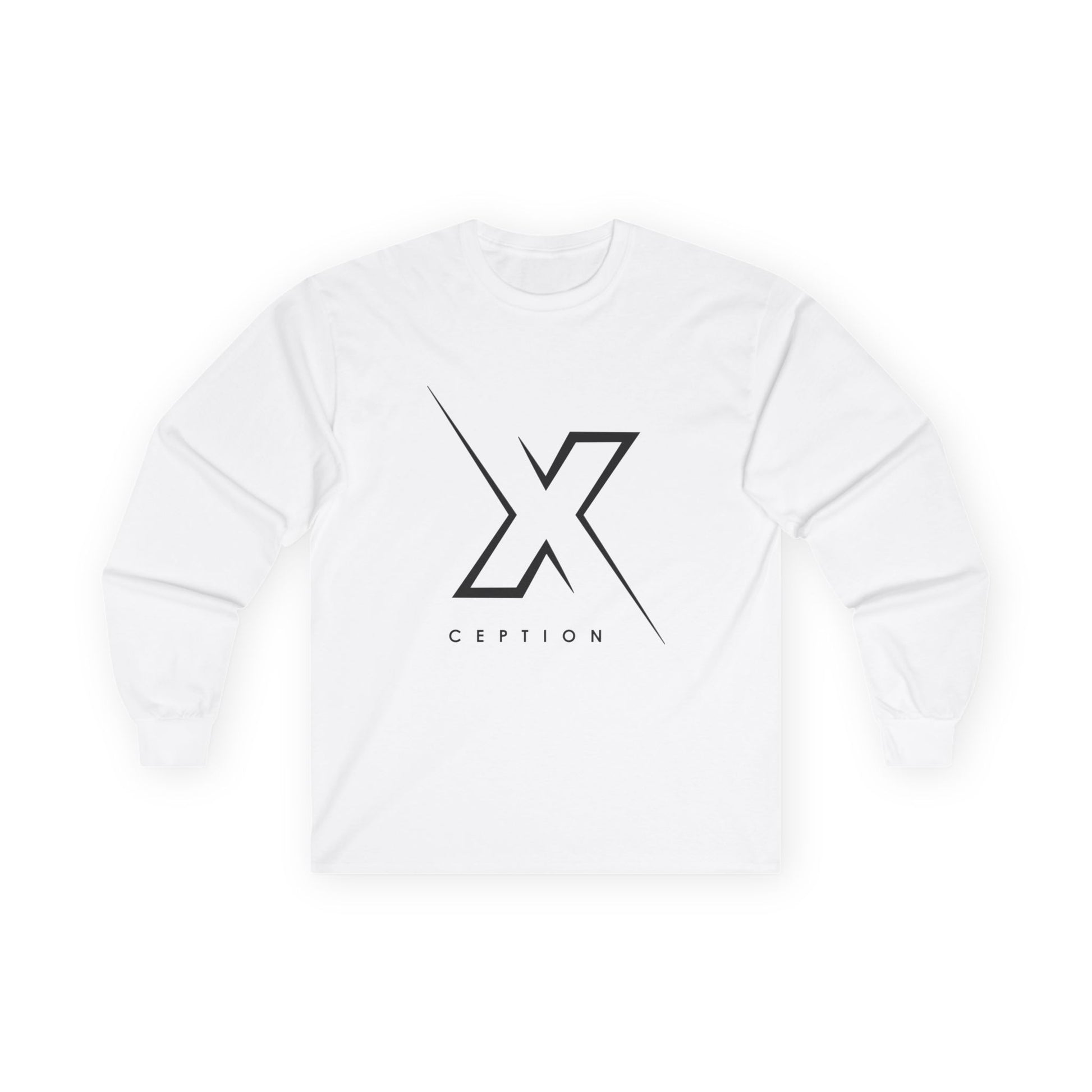 T-shirt unisexe à manches longues X-CEPTION avec un design graphique moderne, style décontracté, parfait pour un usage quotidien, cadeau pour les amis, essentiel du streetwear, [...]