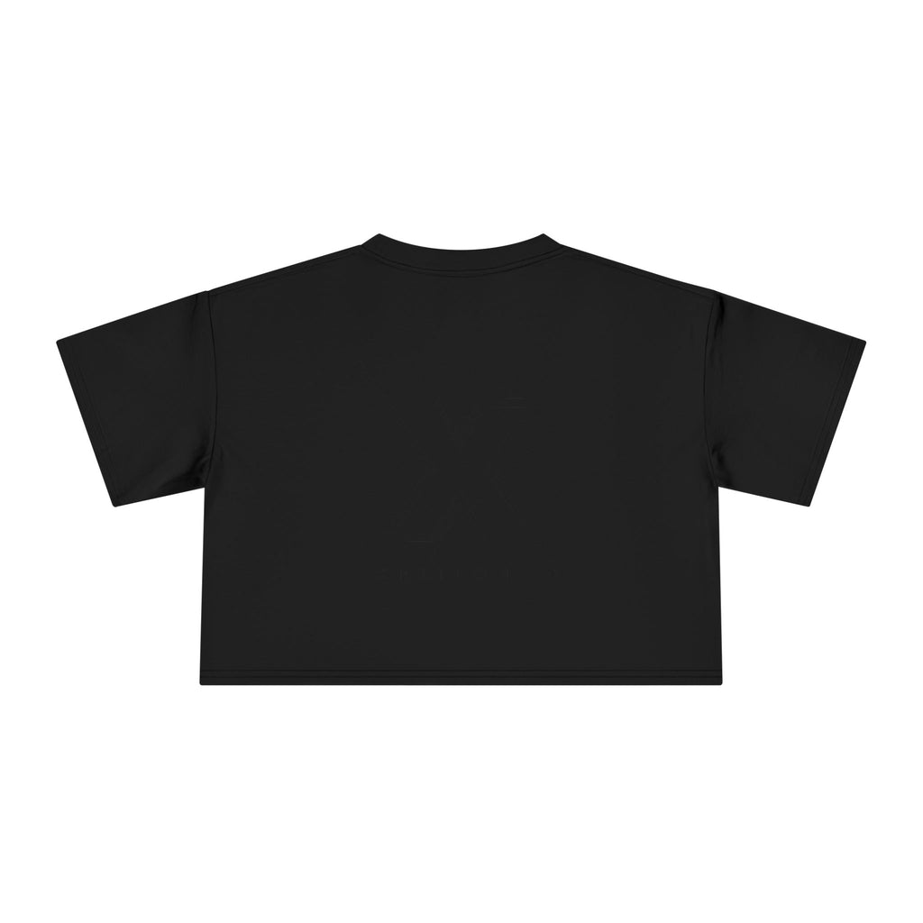 T-shirt court chic X-CEPTION pour femme, design tendance, mode quotidienne, tenue décontractée, style urbain, cadeau pour elle, essentiel pour l'été