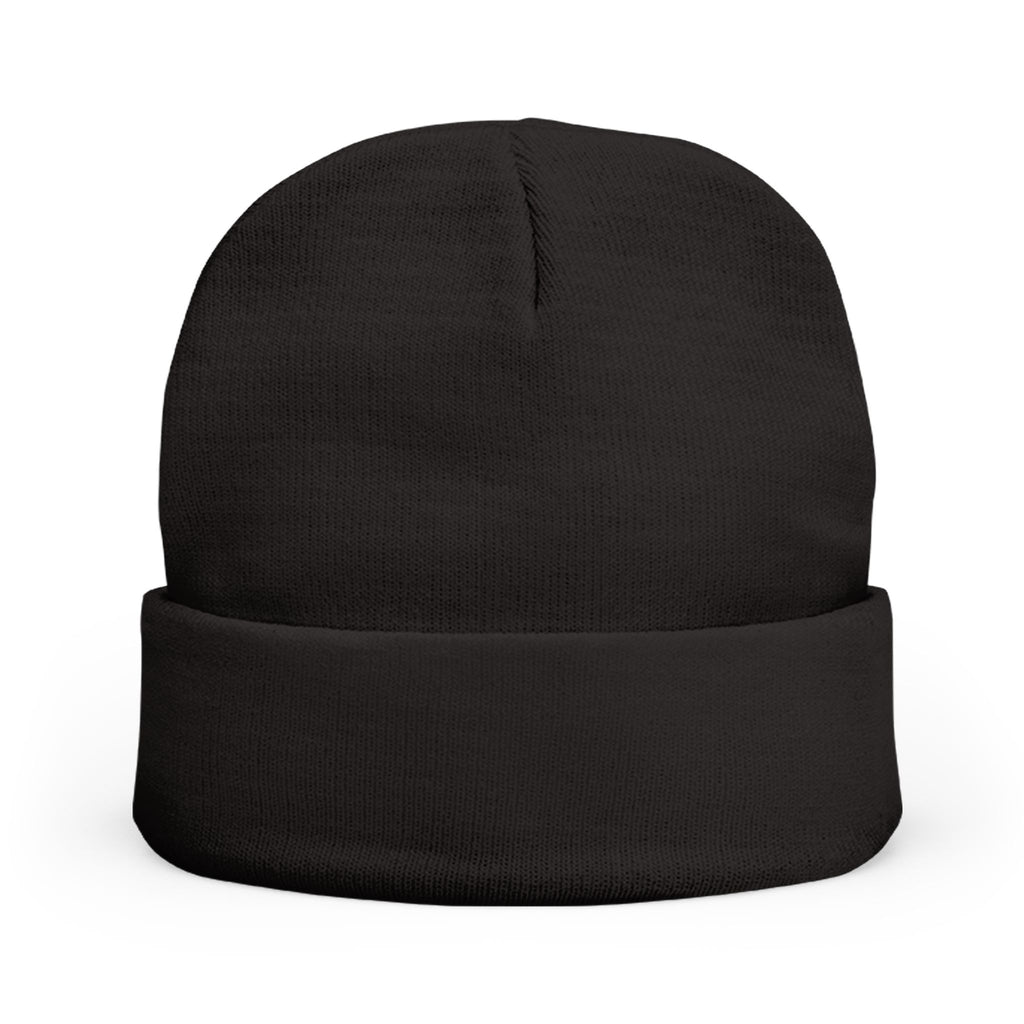 Bonnet tricoté X-CEPTION élégant avec motif brodé, bonnet d'hiver, couvre-chef confortable, cadeau pour lui/elle, accessoires d'extérieur, bonnet tendance