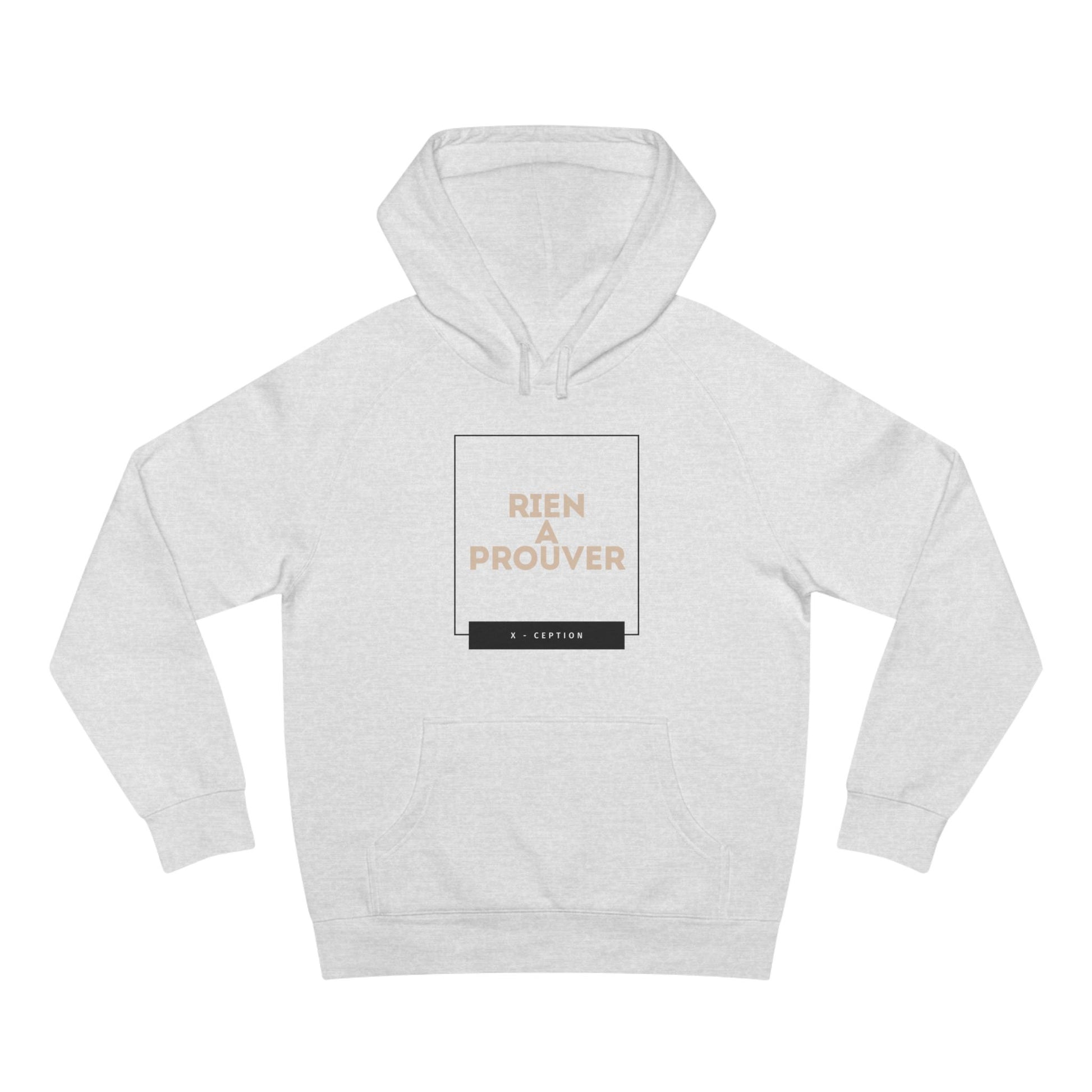 Sweat à capuche unisexe X-CEPTION, mode confortable pour tous, cadeau idéal pour les anniversaires, à porter au quotidien, streetwear tendance