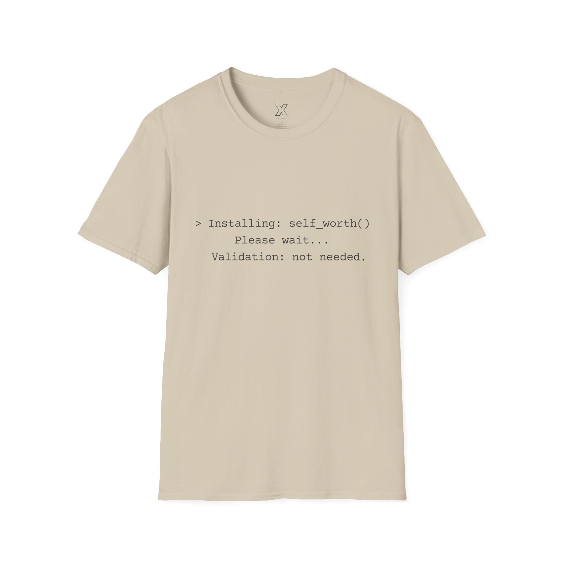 T-shirt X-CEPTION inspiré de la technologie et de l'estime de soi | Cadeau pour programmeurs, t-shirt de motivation pour développeurs, t-shirt humoristique sur le codage, vêtements de soins personnels, geek [...]