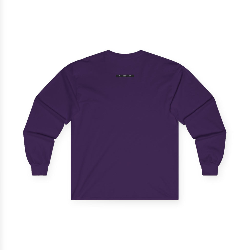 T-shirt unisexe à manches longues X-CEPTION avec un design graphique moderne, style décontracté, parfait pour un usage quotidien, cadeau pour les amis, essentiel du streetwear, [...]