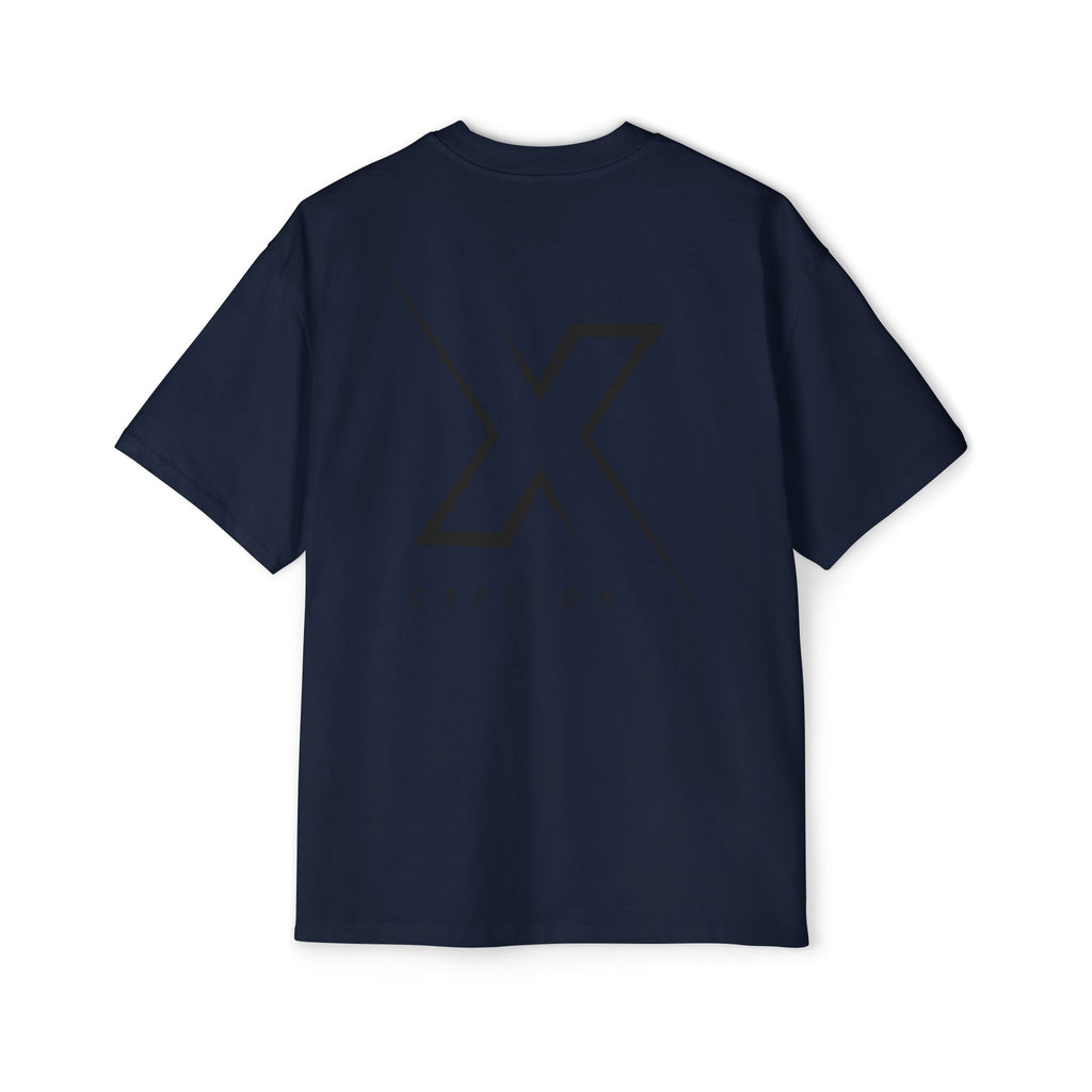 T-shirt oversize X-CEPTION élégant – Parfait pour les tenues décontractées, les jeux vidéo, les événements de codage, un cadeau unique pour les fans de technologie, la mode streetwear