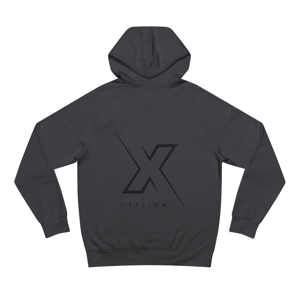X-CEPTION Unisex Hoodie, Cozy Fashion for All, Perfect Gift for Birthdays, Everyday Wear, Trendy Streetwear
