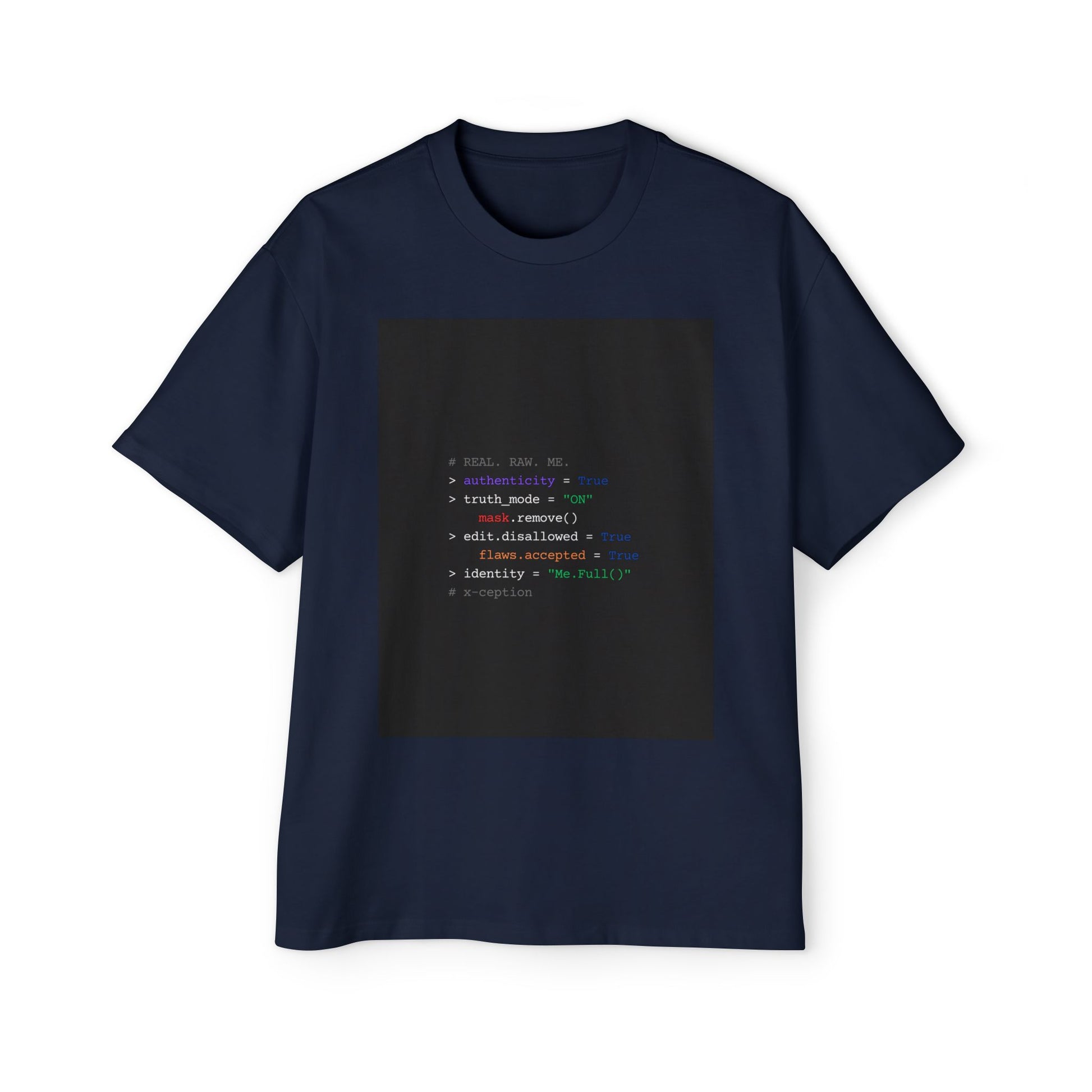 T-shirt surdimensionné X-CEPTION au design graphique unique, style streetwear décontracté, cadeau pour les programmeurs, idéal pour la superposition, style unisexe