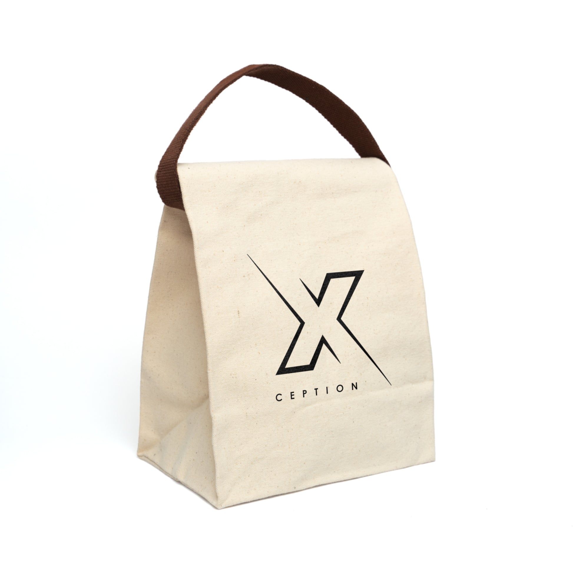 Sac à lunch élégant en toile X-CEPTION avec bandoulière | Sac fourre-tout écologique, idéal pour la rentrée scolaire, les pique-niques, la préparation des repas, un cadeau original